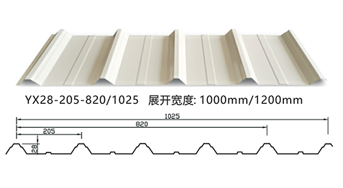 yx28-205-820彩钢瓦